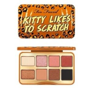 Too Faced Kitty Likes to scratch 8 color eyeshadow pallet new in box
